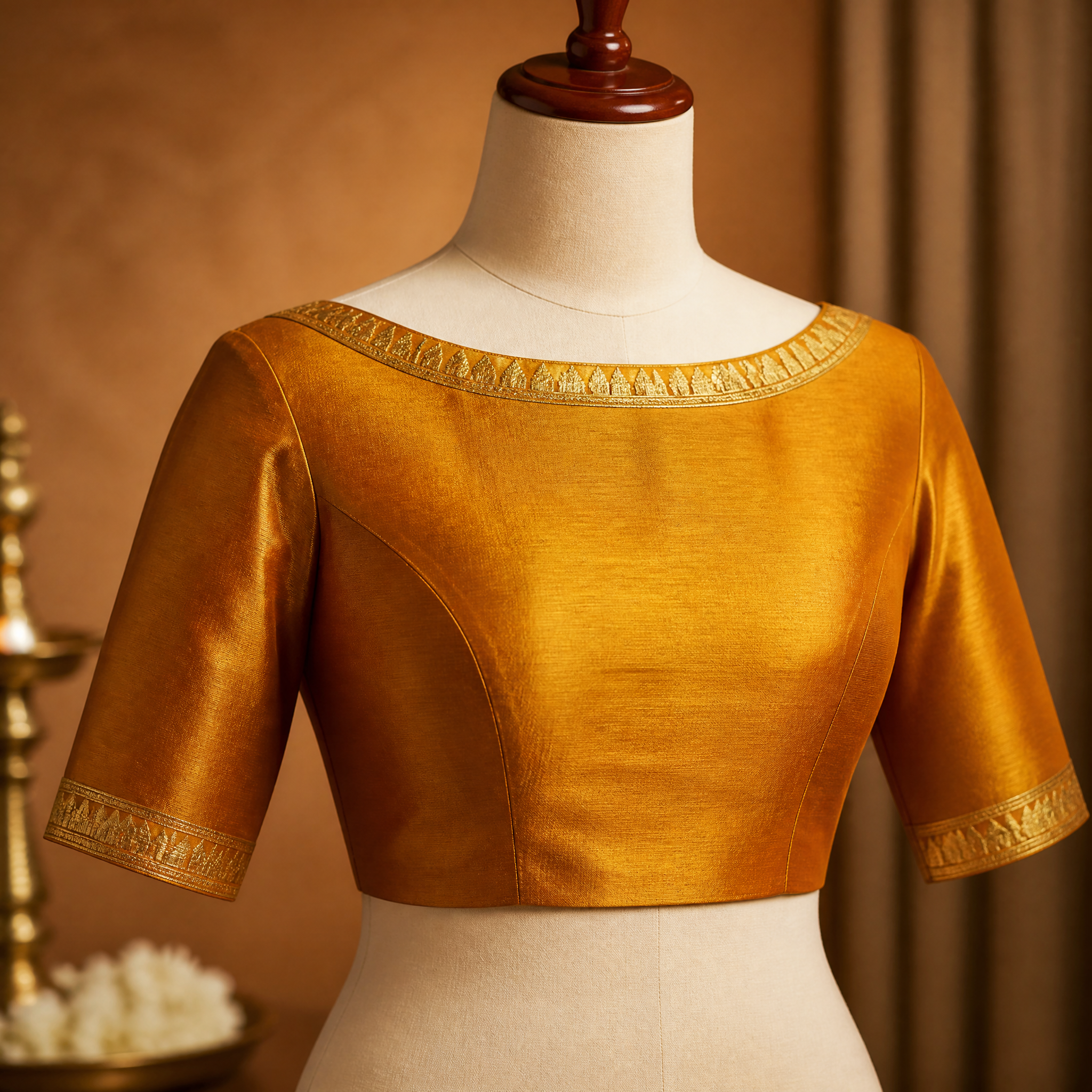 Designer Silk Blouse